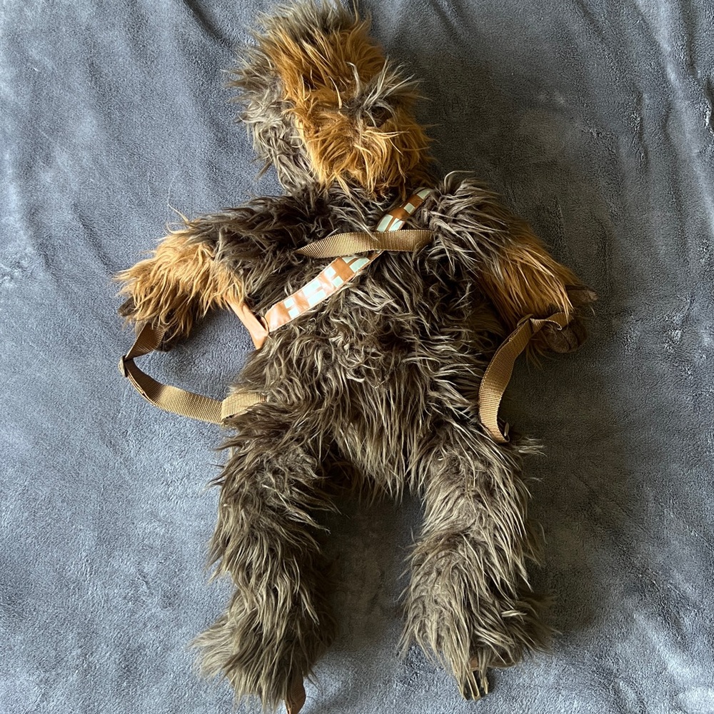 ORIGINAL Disney Parks Chewbacca Backpack | Licensed Star Wars Bag